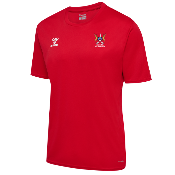 Ards FC Academy Hummel Red T-Shirt Adult